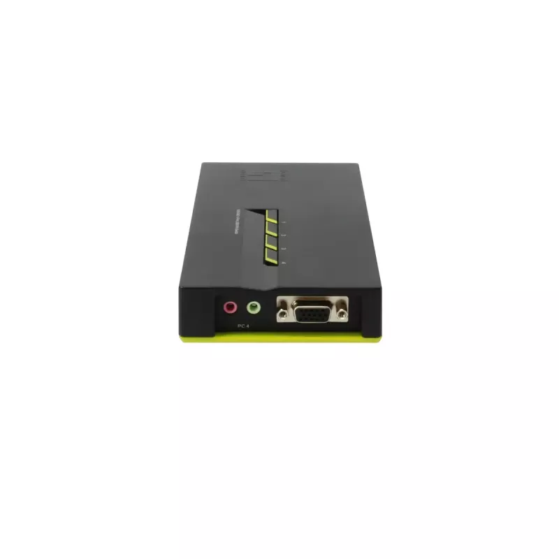 LevelOne 4-portový USB VGA KVM prepínač, podpora audia