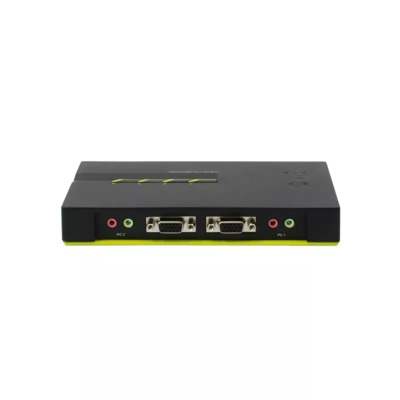 LevelOne 4-portový USB VGA KVM prepínač, podpora audia