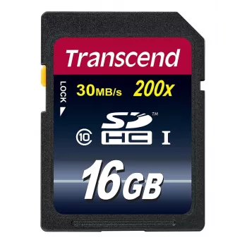 Flash pamäť Transcend 16 GB SDHC Class 10 TS16GSDHC10