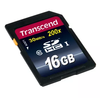 Flash pamäť Transcend 16 GB SDHC Class 10 TS16GSDHC10