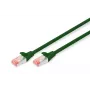 DIGITUS Patch kábel medený vodič - CAT6 - S/FTP - Snagless - 2m - zelený