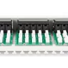 DIGITUS CAT 3 ISDN Patch panel, netienený 50-portový RJ45, 8P4C, LSA, 1U, racková montáž, farba sivý RAL 7035