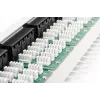 DIGITUS CAT 3 ISDN Patch panel, netienený 50-portový RJ45, 8P4C, LSA, 1U, racková montáž, farba sivý RAL 7035