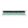 DIGITUS CAT 3 ISDN Patch panel, netienený 50-portový RJ45, 8P4C, LSA, 1U, racková montáž, farba sivý RAL 7035