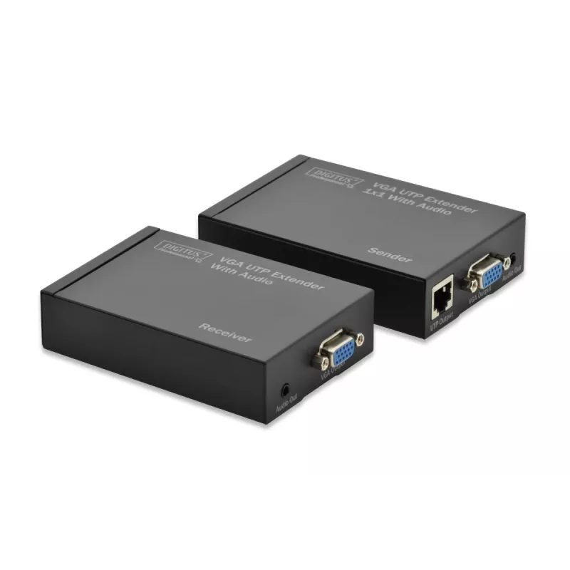 DIGITUS VGA extender Over UTP set max. rozlíšenie 1920x1200