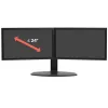 Dvojitý stojan na monitor Ergotron Neo Flex 62,2 cm čierny