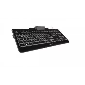 Contour Design KC 1000 SC klávesnica kancelárska USB QWERTZ nemecká čierna