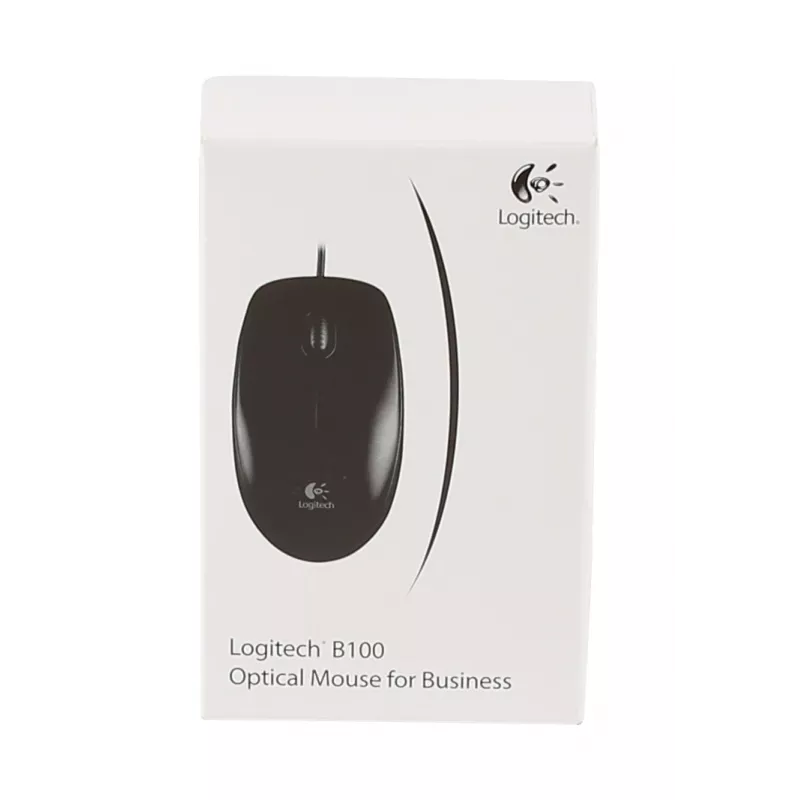LOGITECH myš – B100 – optická – čierna