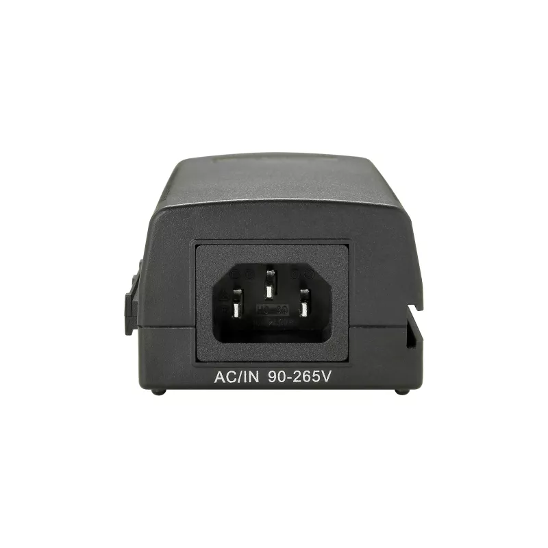 LevelOne POI-3000 gigabitový PoE+ injektor, 30 W, čierny