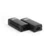 LevelOne POI-3000 gigabitový PoE+ injektor, 30 W, čierny