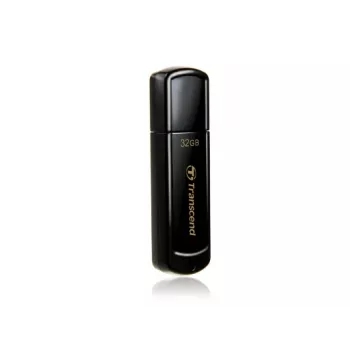 TRANSCEND Jetflash 350 - 32GB USB kľúč - USB 2.0 - čierny