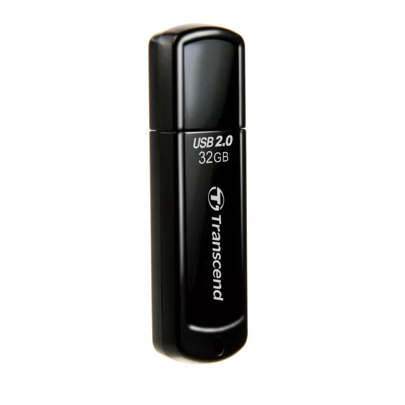 TRANSCEND Jetflash 350 - 32GB USB kľúč - USB 2.0 - čierny