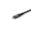 Equip USB 2.0 C na C kábel s 90° uhlom, M/M, 2,0 m, 100 W s Emark čipsetom