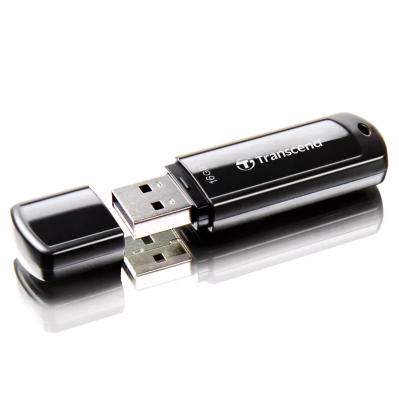 TRANSCEND Jetflash 700 - 16GB USB kľúč - USB 3.0 - čierny