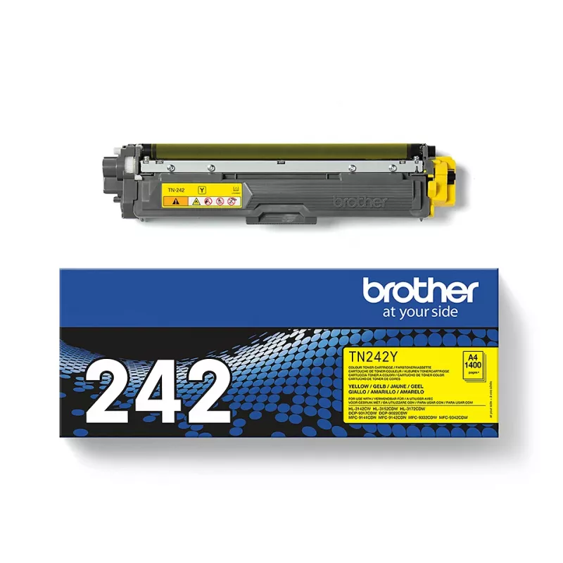 Brother TN-242Y tonerová kazeta 1 kus originálna žltá
