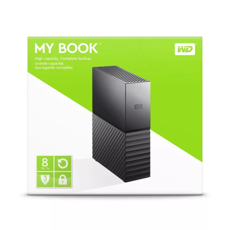 WESTERN DIGITAL pevný disk – My Book – 8 TB – USB-A 3.2 Gen 1