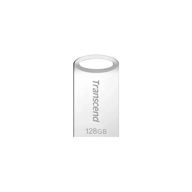 TRANSCEND JetFlash 710 - 64 GB USB kľúč - USB 3.0 - TLC - strieborná