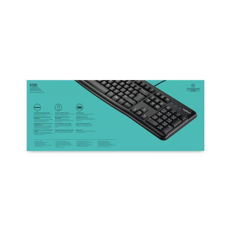 LOGITECH OEM klávesnica K120 AZERTY francúzska