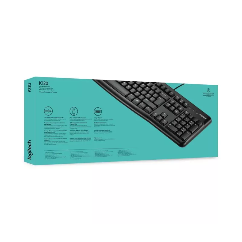 LOGITECH OEM klávesnica K120 AZERTY francúzska