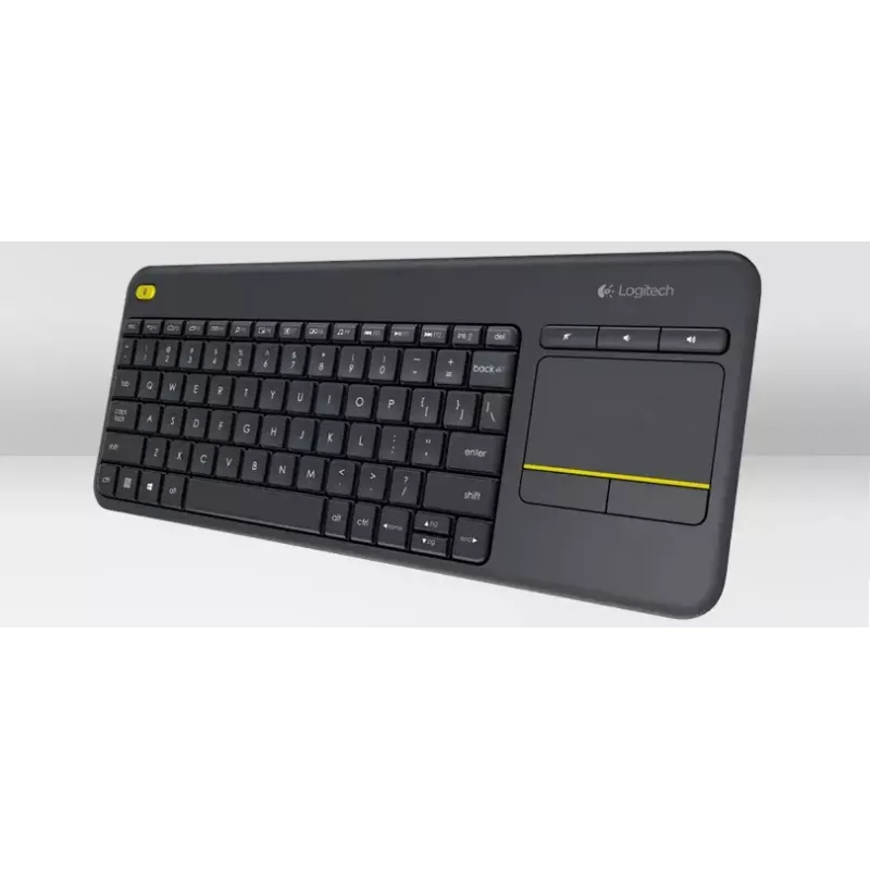 LOGITECH bezdrôtová dotyková klávesnica K400 Plus - čierna - QWERTZ nemecká