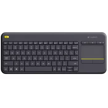 LOGITECH bezdrôtová dotyková klávesnica K400 Plus - čierna - QWERTZ nemecká