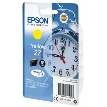 Epson Budík jednotlivé balenie žltý 27 DURABrite Ultra atrament