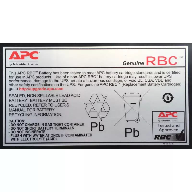 APC náhradná batériová kazeta RBC22 (OEM)