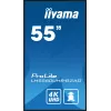 iiyama LH5560UHS-B2AG Signage Display digitálna A-board 138,7 cm (54,6 inch) LED Wi-Fi 500 cd/m² 4K Ultra HD čierna integrovaný procesor Android 11 24/7