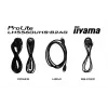 iiyama LH5560UHS-B2AG Signage Display digitálna A-board 138,7 cm (54,6 inch) LED Wi-Fi 500 cd/m² 4K Ultra HD čierna integrovaný procesor Android 11 24/7
