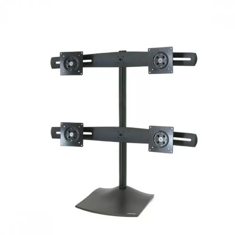 Monitorový stolový stojan Ergotron DS Series DS100 Quad 61 cm čierny