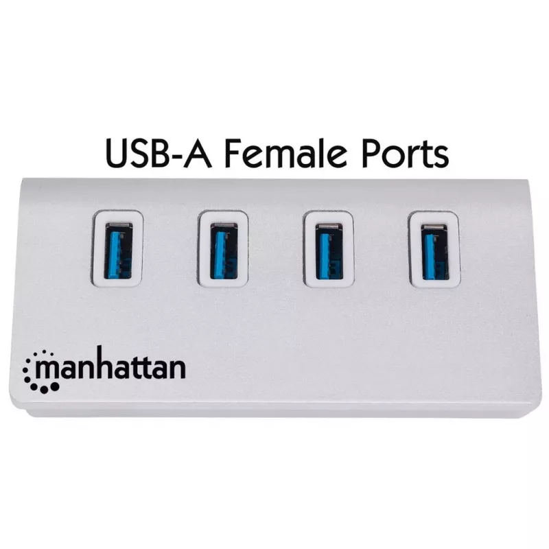 USB hub Manhattan USB-A 4-portový hub