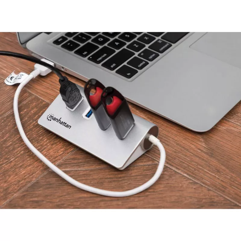 USB hub Manhattan USB-A 4-portový hub