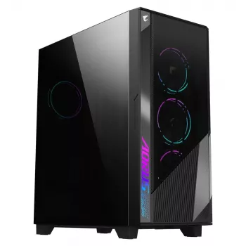 GIGABYTE GB-AC500G ST počítačová skriňa Midi Tower čierna
