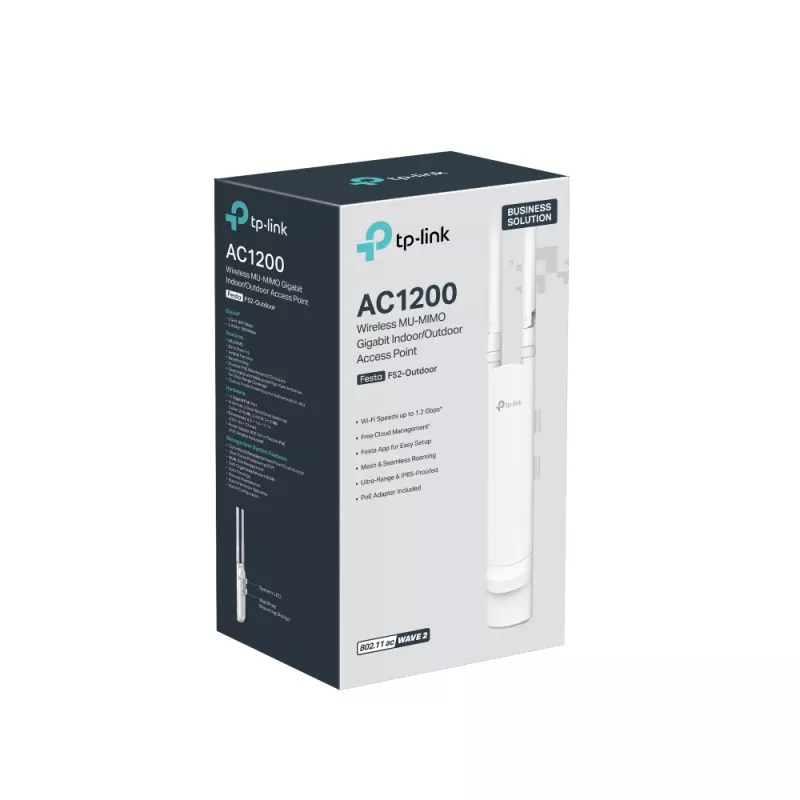 TP-Link Festa F52-Outdoor 1200 Mbit/s biela Power over Ethernet (PoE)