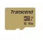 TRANSCEND Micro SDHC karta 500s 16 GB UHS-I U3 MLC s adaptérom