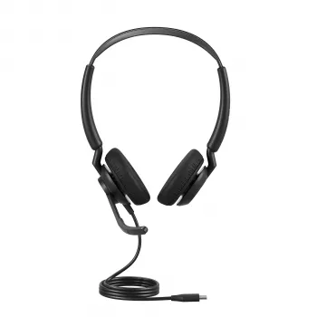 Jabra Engage 50 II - USB-C UC Stereo, káblový, kancelária/call centrum, 65 g, headset, čierna