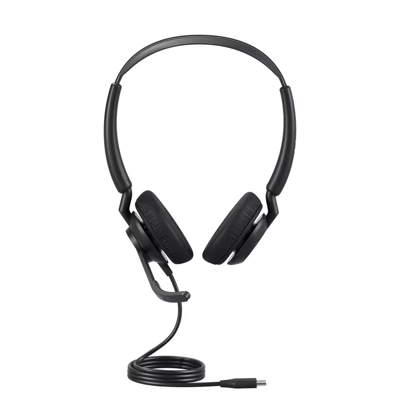 Jabra Engage 50 II - USB-C UC Stereo, káblový, kancelária/call centrum, 65 g, headset, čierna