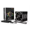 be quiet Light Wings 120mm ARGB PWM ventilátor čierny 3 ks balenie