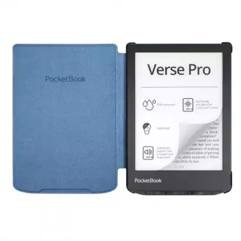 PocketBook H-S-634-B-WW puzdro Shell pre Verse / Verse Pro 6" (15,2 cm), modré