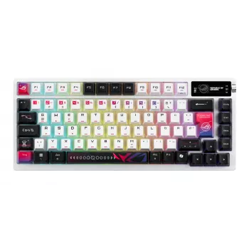 ASUS ROG Azoth X klávesnica Gaming USB + RF Wireless + Bluetooth QWERTZ biela