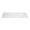 Contour Design Active Key AK-C8100F-FUS-W/GE klávesnica medicínska RF Wireless QWERTZ nemecká biela