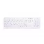 Contour Design Active Key AK-C8100F-FUS-W/GE klávesnica medicínska RF Wireless QWERTZ nemecká biela