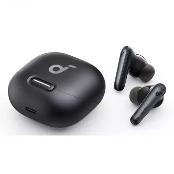 In-ear slúchadlá bezdrôtové Anker Liberty 4 NC — čierne, Bluetooth, USB-C nabíjanie
