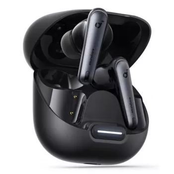 In-ear slúchadlá bezdrôtové Anker Liberty 4 NC — čierne, Bluetooth, USB-C nabíjanie