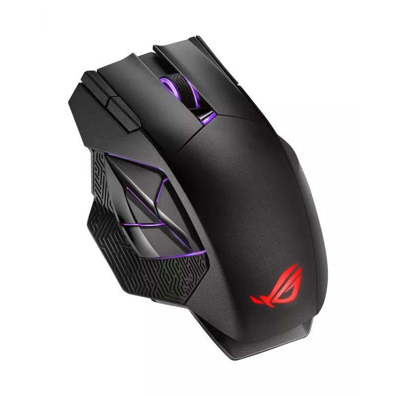 ASUS ROG Spatha X myš Gaming pravá ruka RF Wireless + USB Type-C optická 19000 DPI