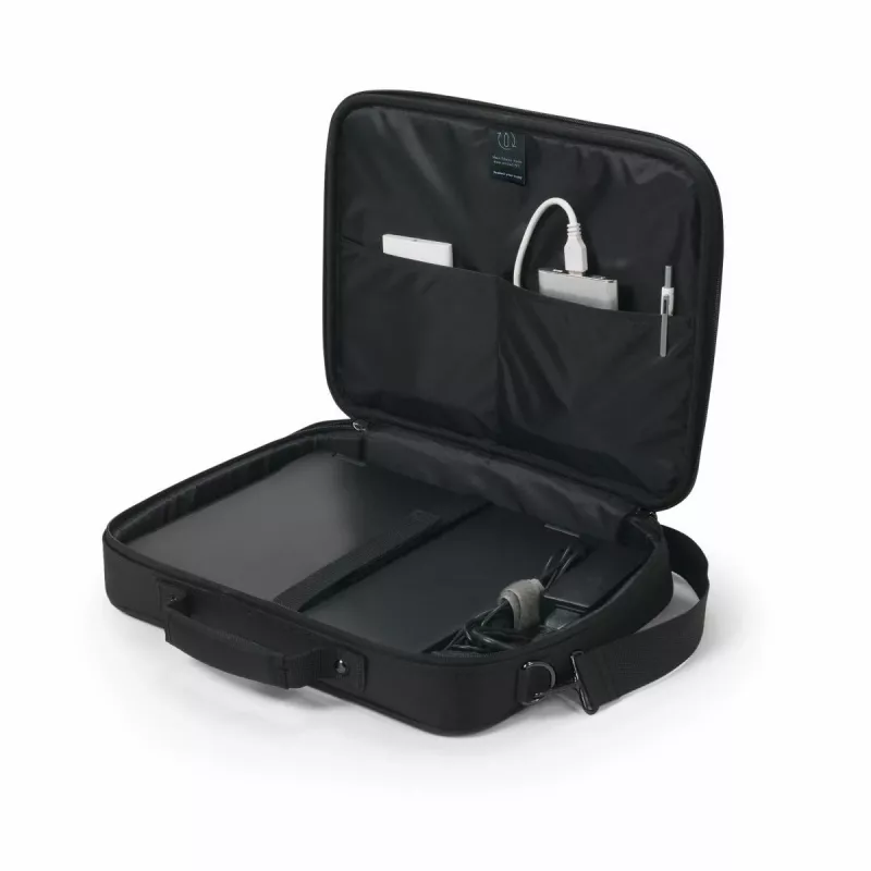 DICOTA Eco Multi Base - 13-14.1in taška na notebook - čierna / 300d Rpet polyester