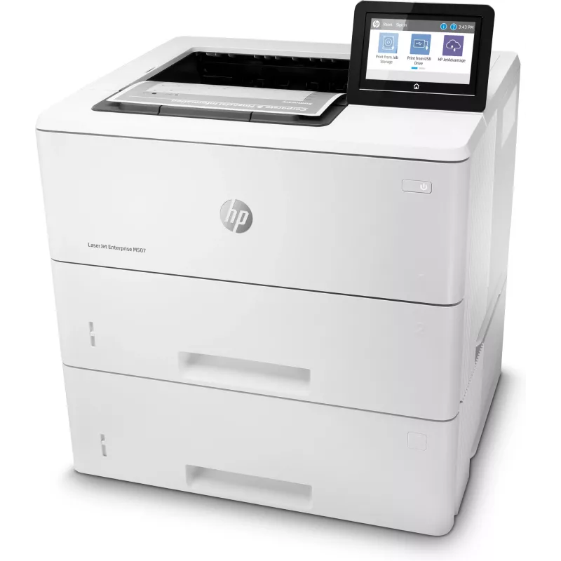 HP LaserJet Enterprise M507x, laser, 1200 x 1200 DPI, A4, 43 ppm, obojstranná tlač, sieťový