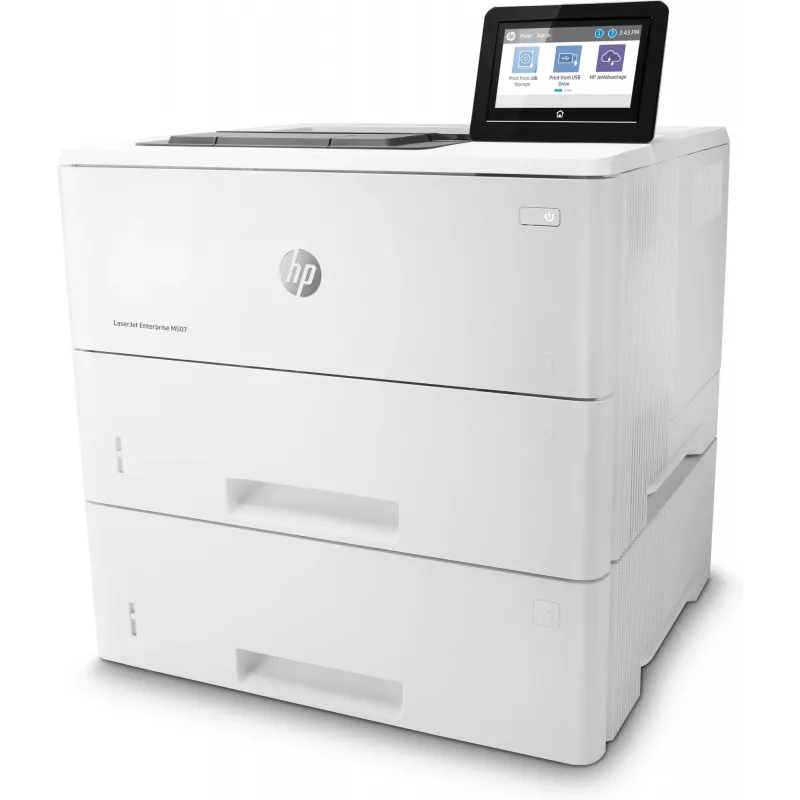 HP LaserJet Enterprise M507x, laser, 1200 x 1200 DPI, A4, 43 ppm, obojstranná tlač, sieťový