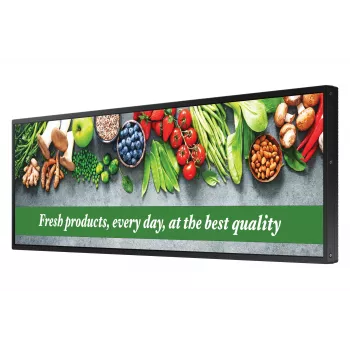 Samsung SH37C panoramatický dizajn 94 cm (37 inch) LCD Wi-Fi 700 cd/m² čierna Tizen 7.0 24/7