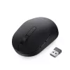 DELL Pro Plus Compact myš - MS5120W - čierna, obojručná, optická, RF Wireless + Bluetooth, 1600 DPI, čierna